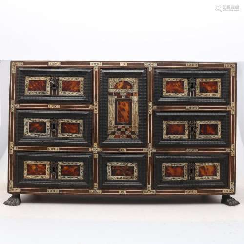 Baroque style Spanish chest, probably 19th Century.