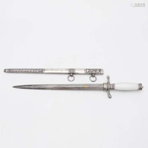 Austrian officer's dagger of the DDSG shipping company,...