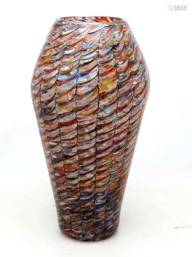 ARCHIMEDE SEGUSO. Vase from the "Missoni" collecti...