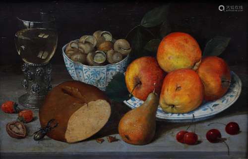 PROBABLY DUTCH SCHOOL OF THE 17TH CENTURY. Still life.