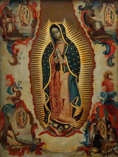 MANUEL SERNA. Our Lady of Guadalupe.