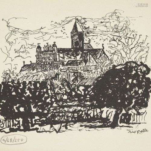 Jean-Paul Riopelle, Canadien 1923-2002- Vetheuil (Carte de N...