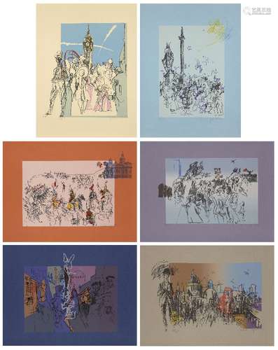 Feliks Topolski RA, Polonais/Britannique 1907-1989- La suite...