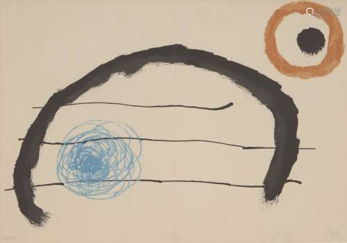 Joan Miró, Espagnol 1893-1983- Obra Inedita récente, 1964 ; ...