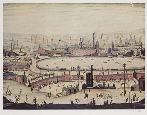 Laurence Stephen Lowry RBA RA, Britannique, 1887-1976- L'éta...