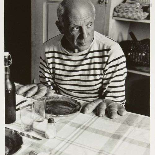 Robert Doisneau, Français 1912-1994- Les Pains de Picasso, 1...