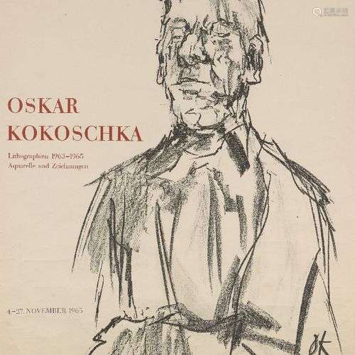 Oskar Kokoschka CBE, Autrichien, 1886-1980- Lithigraphien 19...