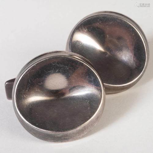 Pair of Georg Jensen Sterling Silver Cufflinks