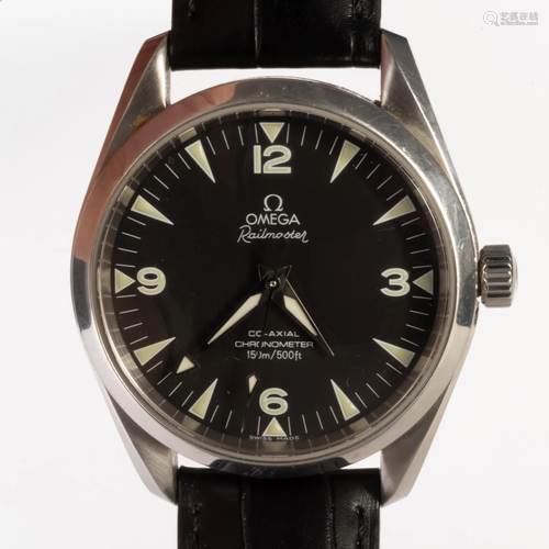 Omega Stainless Steel Railmaster Co-Axial Chronometer