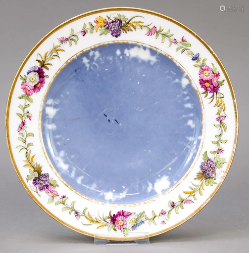 Plate, Sevres, mark I Empire 1