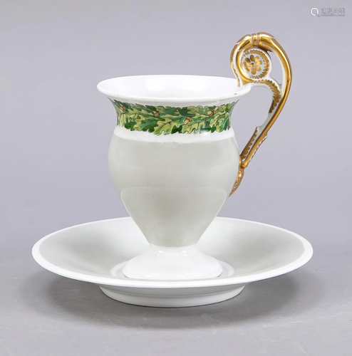 Cup and saucer, KPM Berlin, Wo