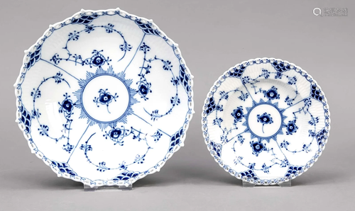 Two round bowls, Royal Copenha