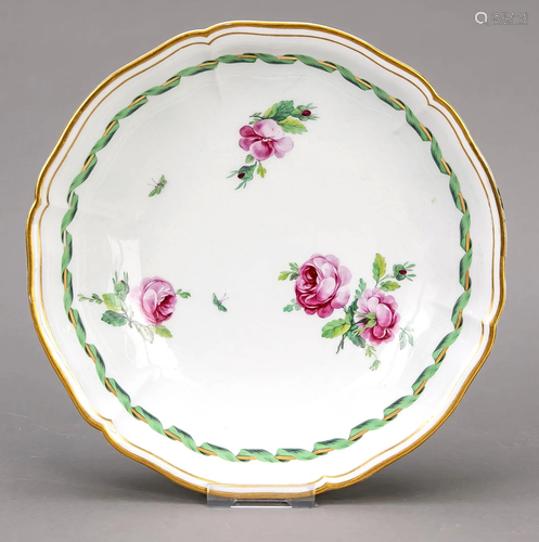 Round bowl, KPM Berlin, c. 180