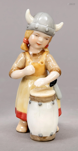 Viking girl with drum, Royal C