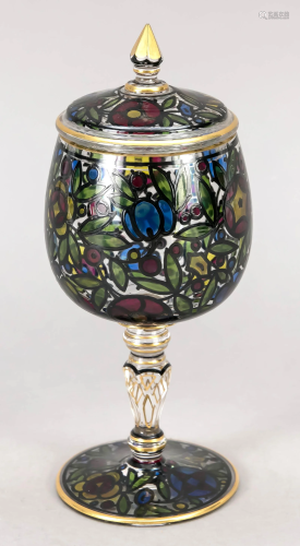 Lidded goblet, Bohemia, c. 190