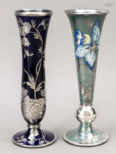 Two vases, Rosenthal, mark 193