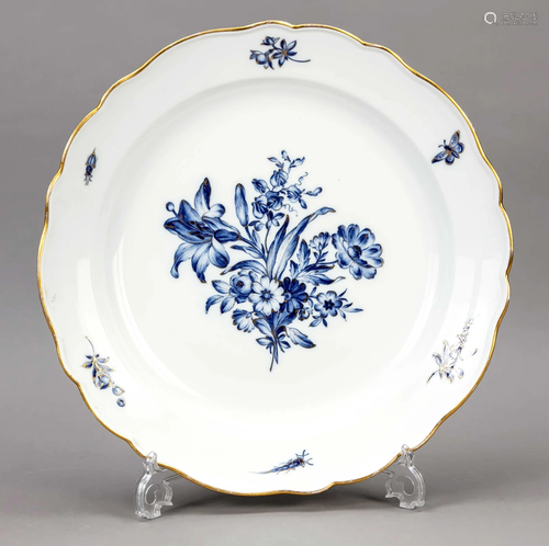 Large round bowl, Meissen, Kna