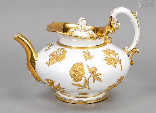 Teapot, Meissen, 18th century,