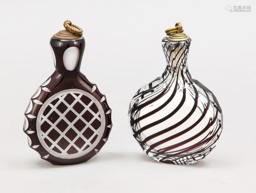 Two snuff bottles, 20th centur