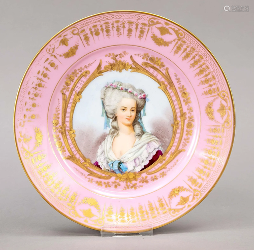 Plate, Sevres, France, 1846, p