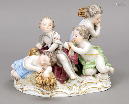 Allegorical group of cupids, M