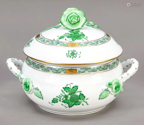 Small round tureen, Herend, ma