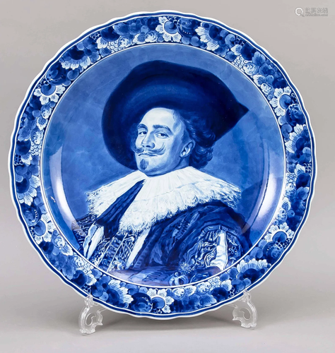 Large plate, Delft, Porceleyne