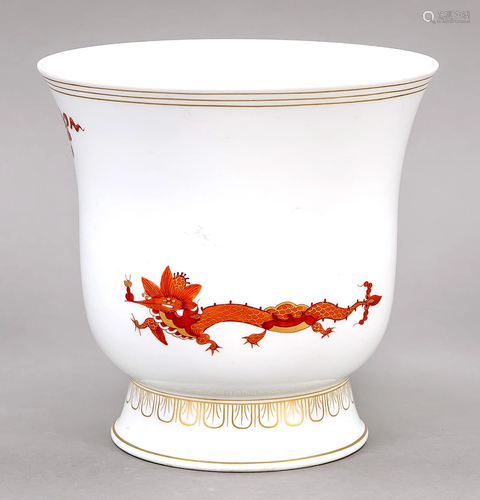 Art Deco cachepot, Meissen, ma