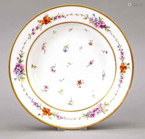 Deep plate, Sevres, mark I.Emp