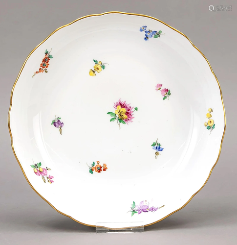 Round bowl, Meissen, mark 1924