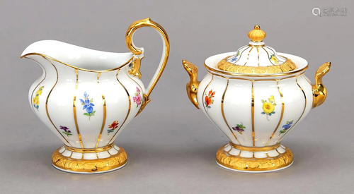 Milk jug and sugar bowl, Meiss