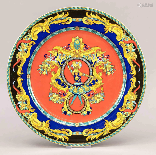 Large round platter, Rosenthal