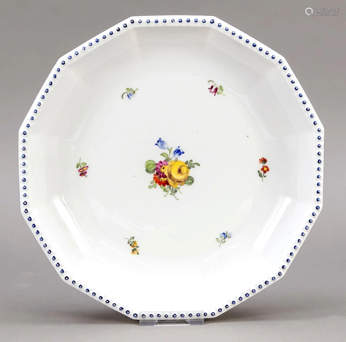 Round bowl, Nymphenburg, mark