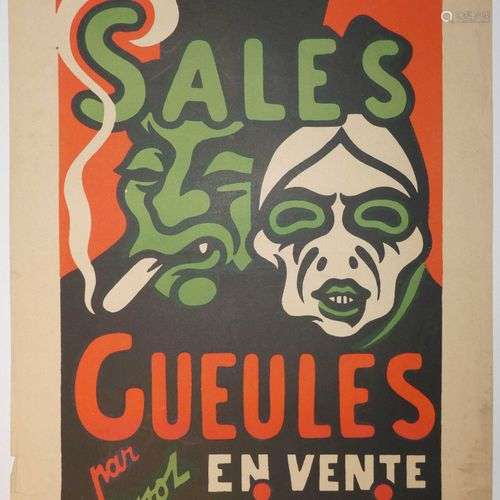Henri JOSSOT (1866-1951) « Sales Gueules ». Imprimerie d Art...