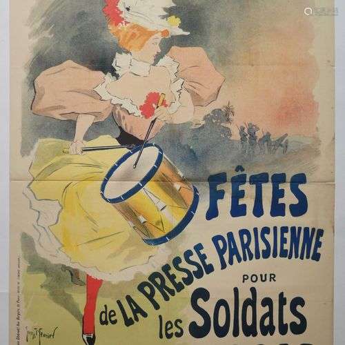 Georges MEUNIER (1869-1942) « Fêtes de la Presse Parisienne ...