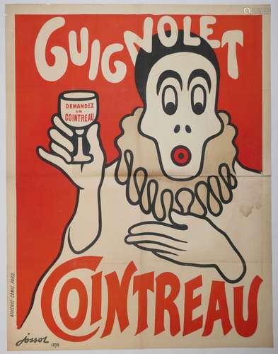 Henri JOSSOT (1866-1951) « Guignolet Cointreau ». Affiches C...