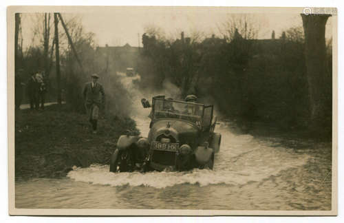 CROSSLEY. A collection of 35 postcards and photographs of Cr...