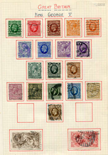 A collection of stamps in fifteen albums and stock books, in...