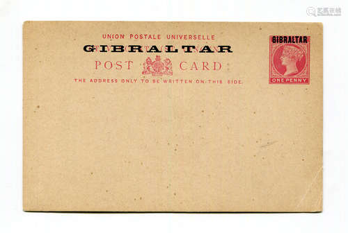 A small album containing world postal stationery, mostly unu...