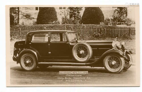 BENTLEY. A collection of 40 postcards and photographs of Ben...