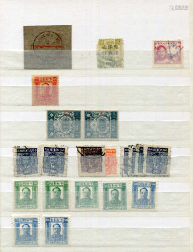 A large collection of foreign stamps, mint and used in album...