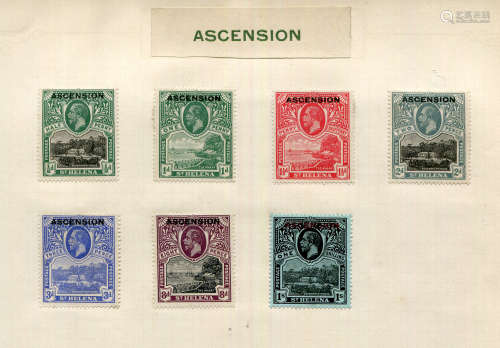 A collection of world stamps in ten albums and two small sto...