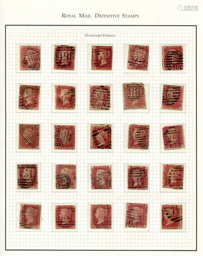 A collection of Great Britain stamps in fifteen albums and s...