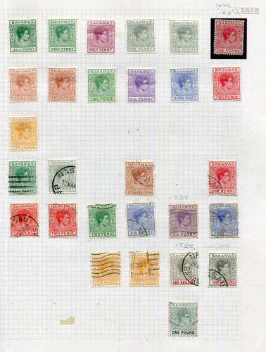 A collection of British Commonwealth stamps in fifteen album...