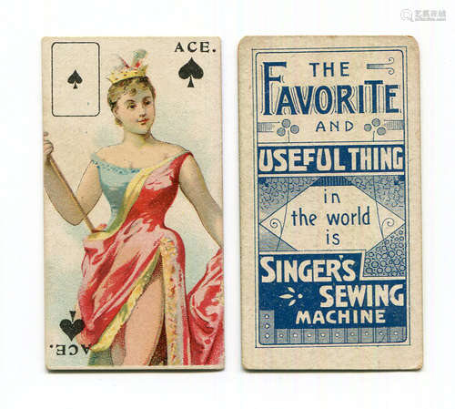 A set of 52 Singer Sewing Machine 'Beauties (Playing Card In...