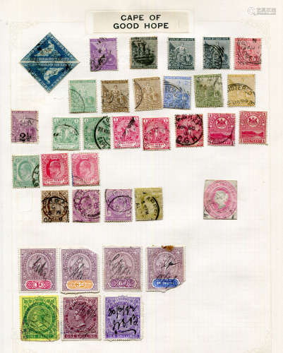 Two albums of world stamps, including Seahorses, Cape of Goo...