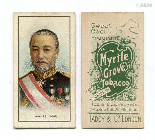 A set of 25 Taddy 'Russo-Japanese War (1-25)' cigarette card...