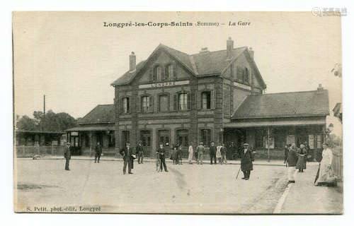 A collection of 48 printed postcards of French railways and ...