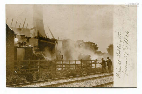 An album containing 37 postcards of Littlehampton, West Suss...