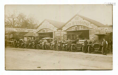 VAUXHALL. A collection of 54 postcards and photographs of pr...